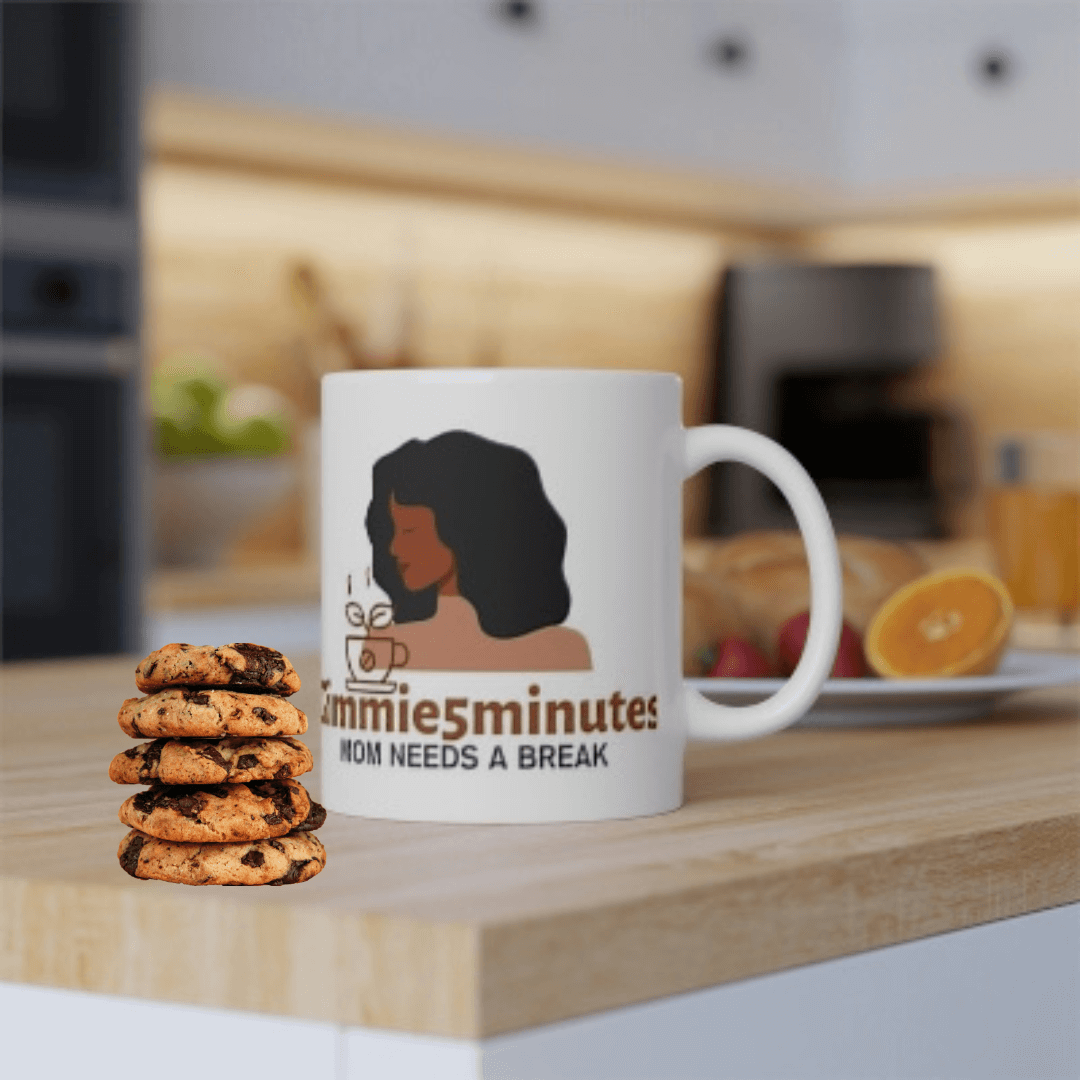 Mama Coffee Roast Mug Front View | Gimmie 5 Minutes